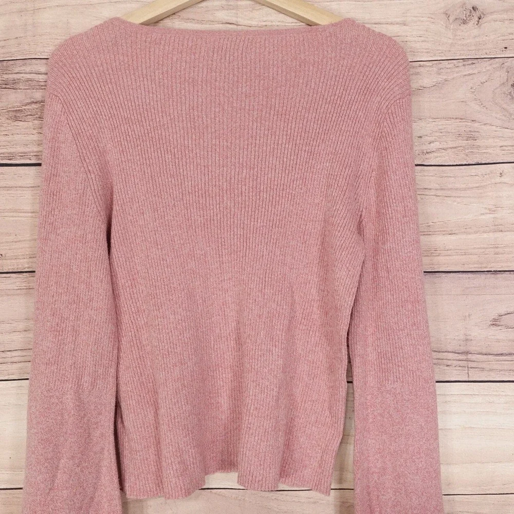 AMERICAN EAGLE PINK BAGGY SLEEVE PINK‎ SWEATER WOMENS SIZE XL